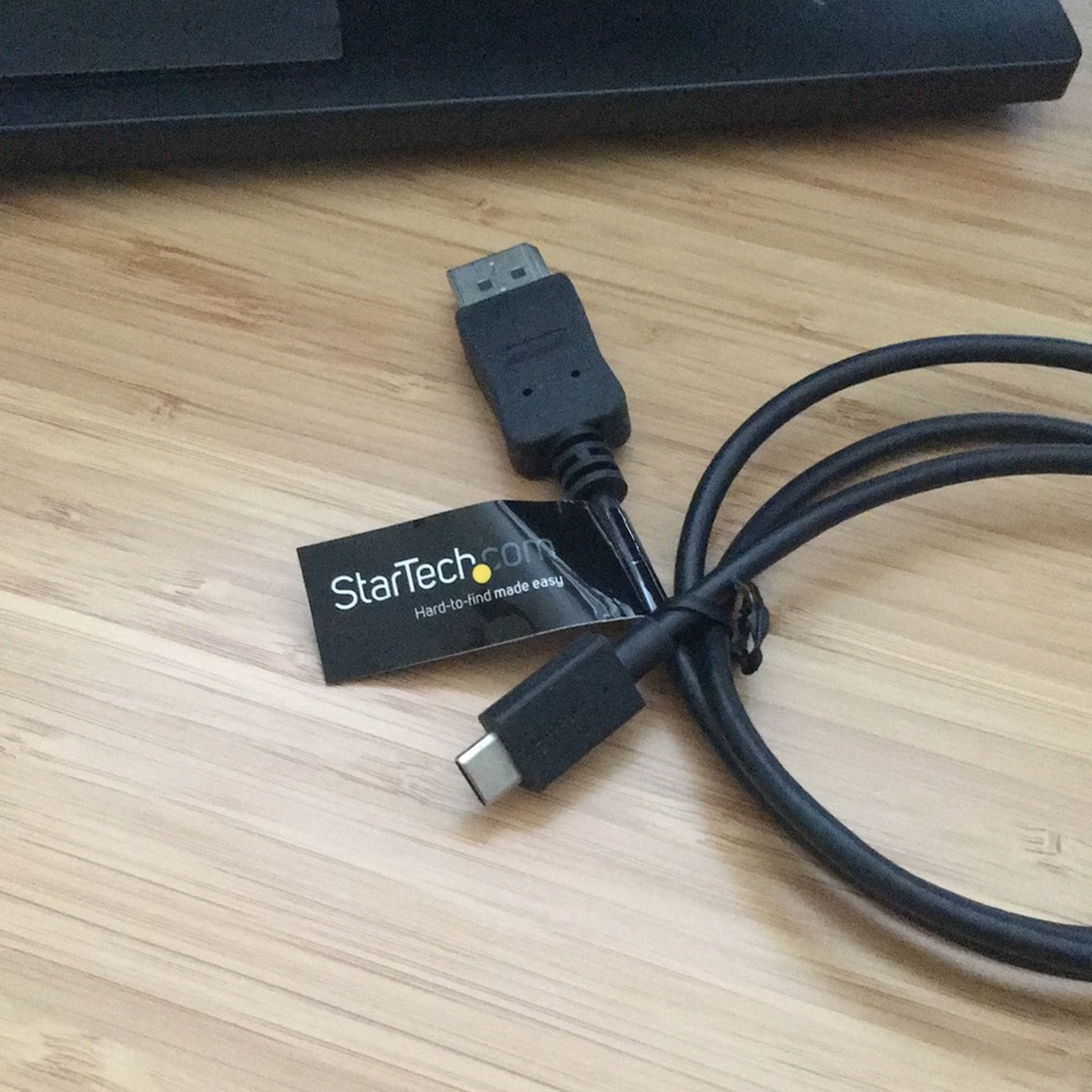 StarTech USB C to DisplayPort Adapter Cable | 3.3 Ft (1 Meter)